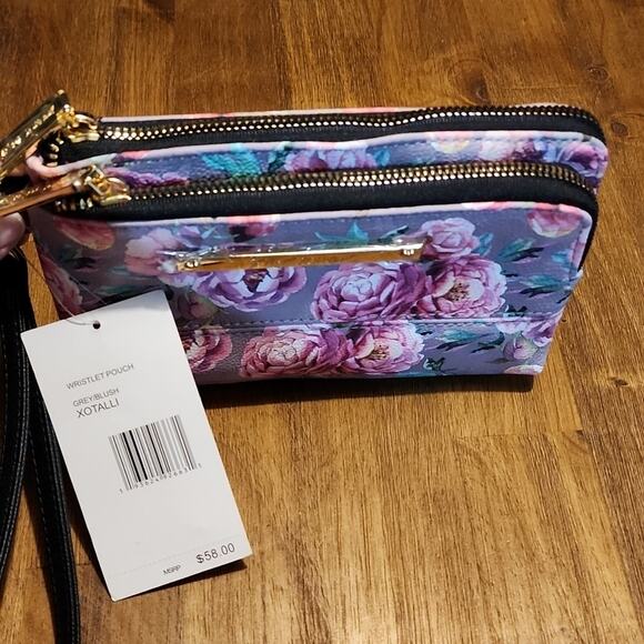 Betsy Johnson Floral Talli Wristlet Pouch - Picture 8 of 8